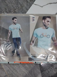 HD (High Density) Round Neck T-shirts - ASST, L