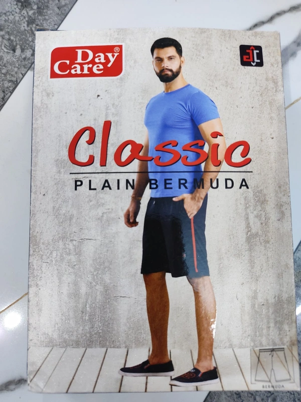Day Care Classic Plain Bermuda - ASST, M
