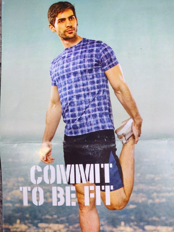 Sportz Fit Sports Round Neck T-shirts - ASST, M