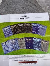 Sportz Fit Sports Round Neck T-shirts - ASST, XL