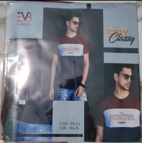EVINCE 8 Round Neck T-shirts - ASST, M