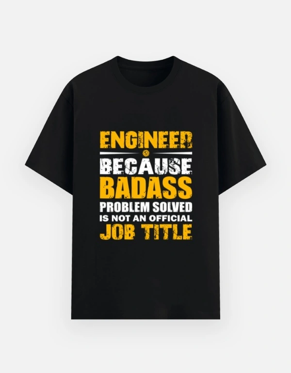 Engineering print t shirt