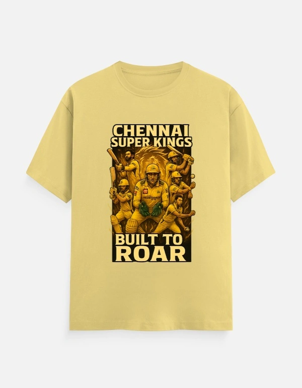 CSK TEAM PRINT T SHIRT