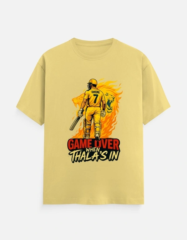 DHONI PRINT T SHIRT