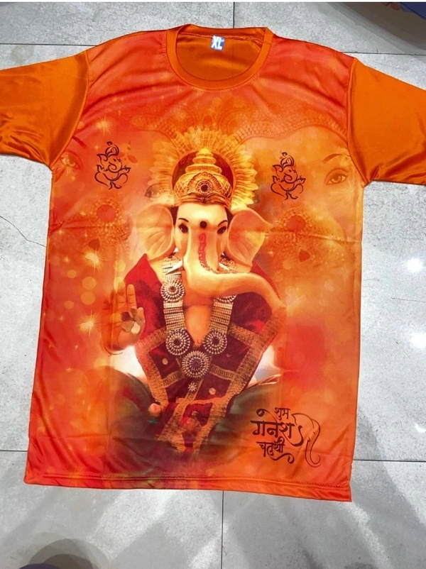 GANPATI PRINT T SHIRT