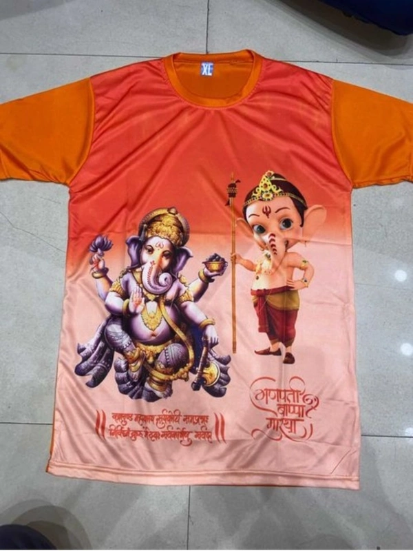 GANPATI PRINT T SHIRT