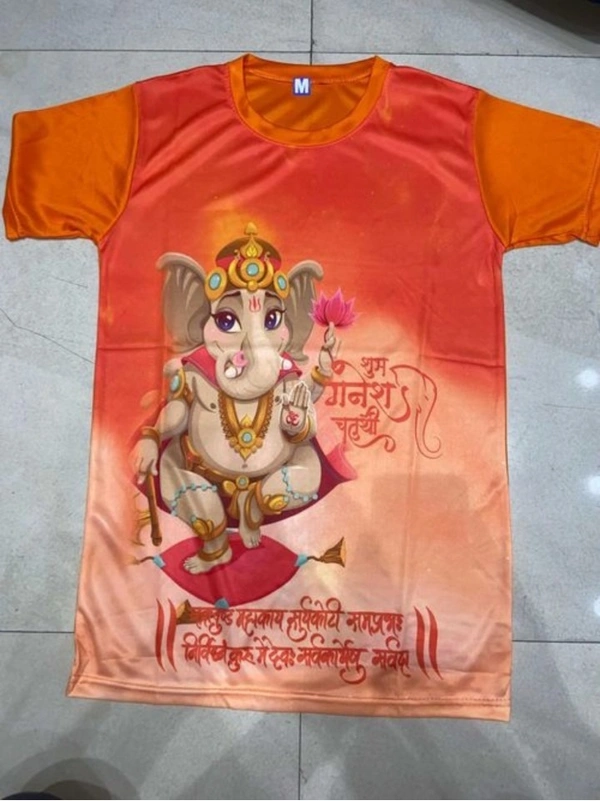 GANPATI PRINT T SHIRT