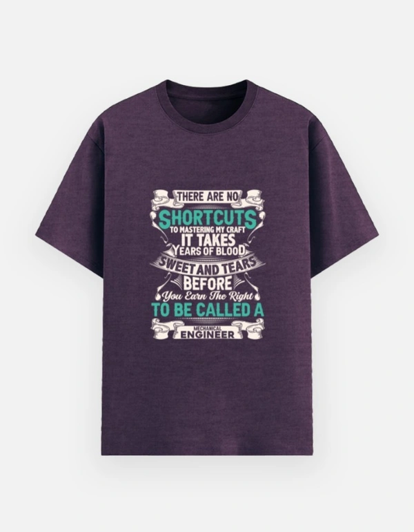Engineering print t shirt