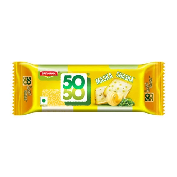 Britannia 50-50 Maska Chaska Salted Biscuits - 48 g