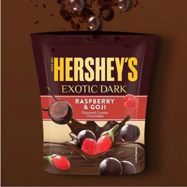 Hershey's Exotic Dark (Raspberry & Goji) - Chocolate