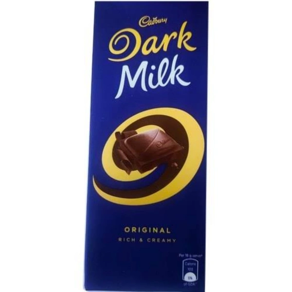Cadbury Dark Milk Chocolate Bar - 156gm