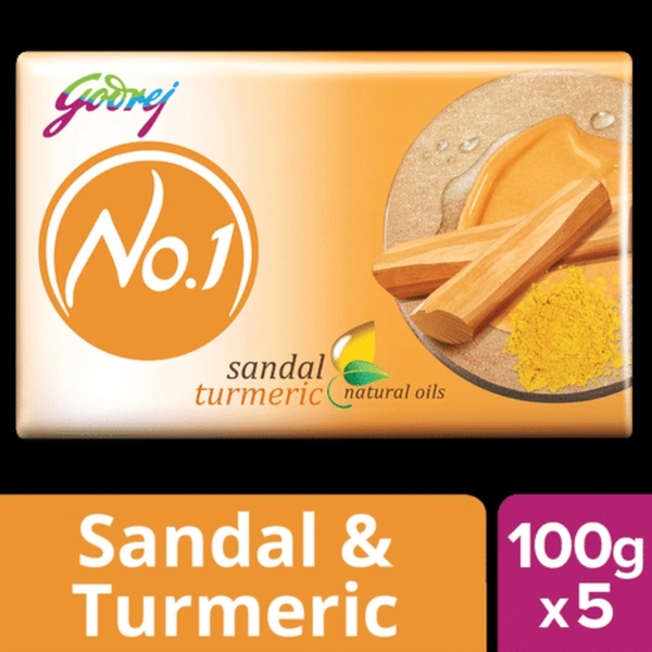 No 1  Soap - orange, 100gm×5pcs