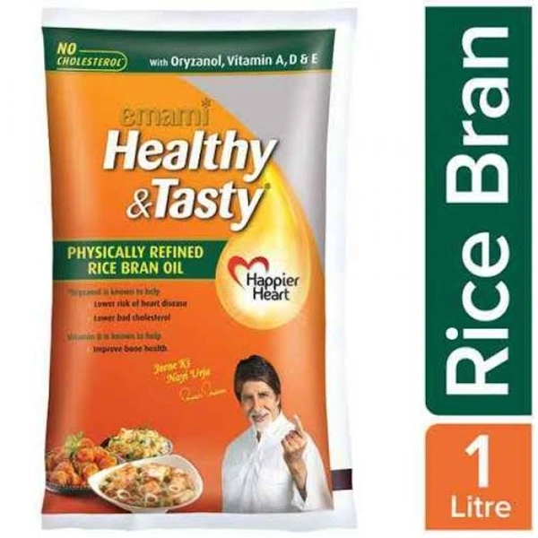 Emami Rice Bran Oil - 1ltr