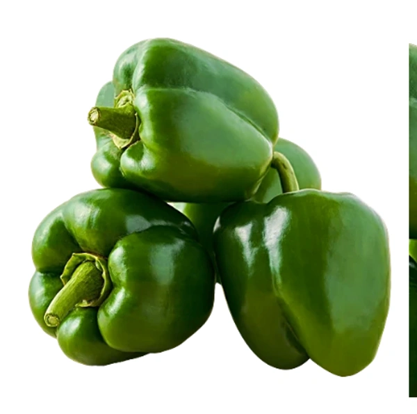 Capsicum - Green (Loose), 1 kg - Spring Green
