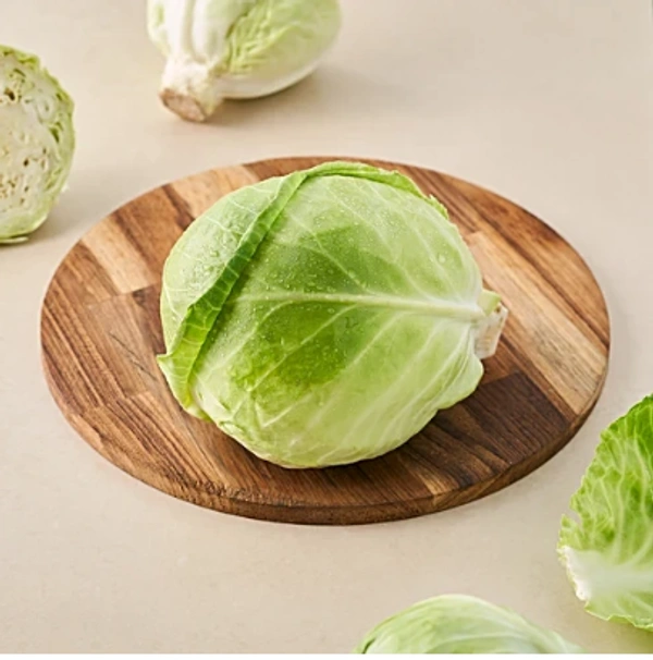 Cabbage - Organically Grown (Loose), 1 pc 