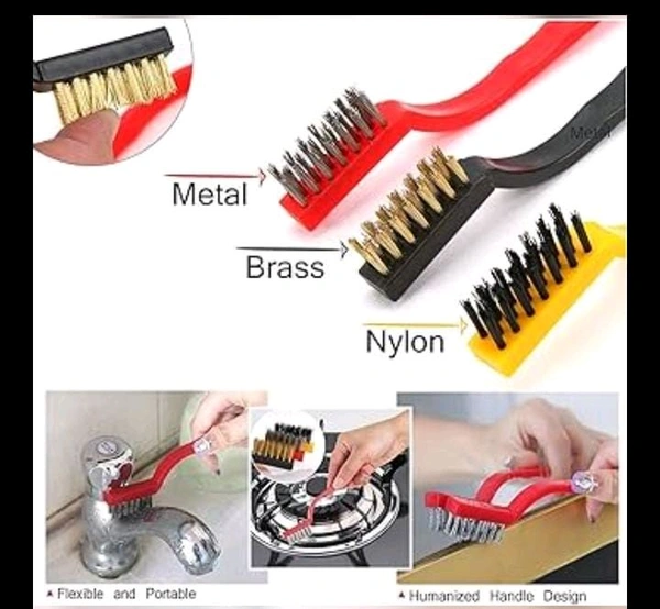 Mini Cleaning Brush(Set Of 3)