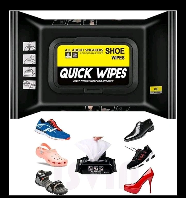 Shoes Cleaning Wipes(80 Wipes)