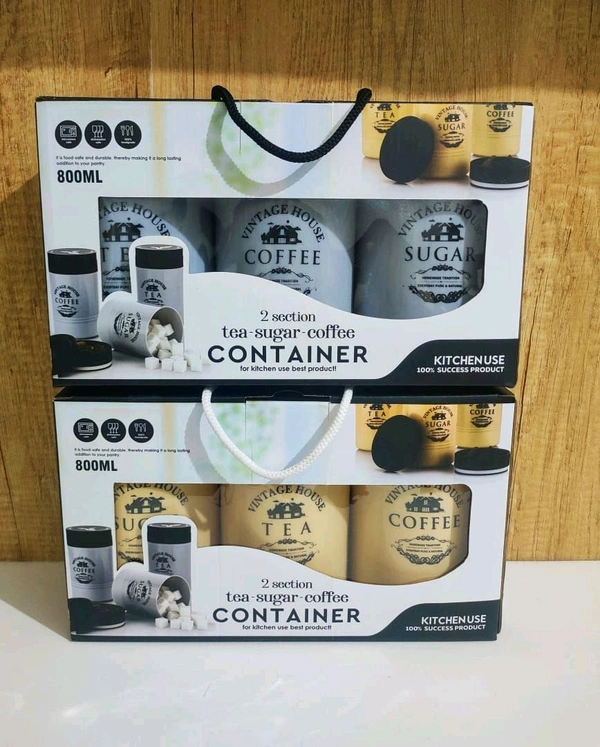 Tea Sugar Coffee Container 