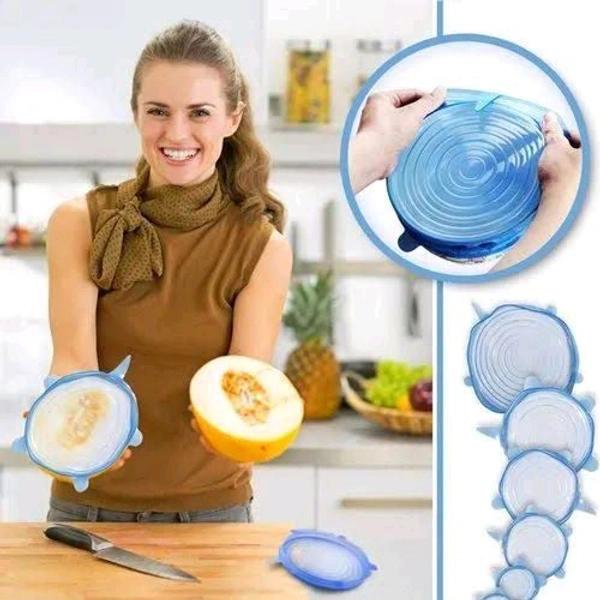 Silicon Lid (Pack Of 6)