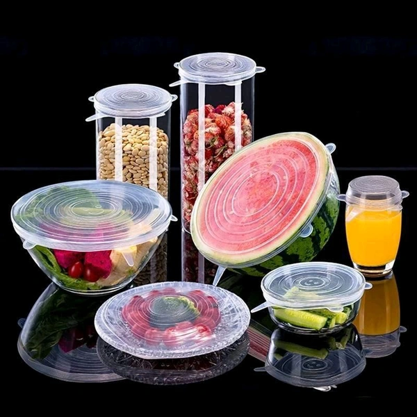 Silicon Lid (Pack Of 6)