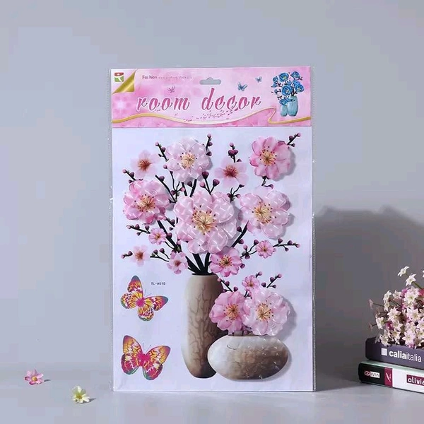 3D Adhesive Flower Sticker 