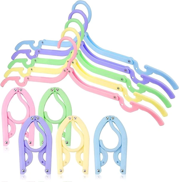 Foldable Travelling Hanger(Pack Of 6)