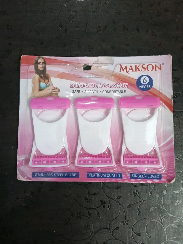 Super Pink Razor (Pack Of 6)