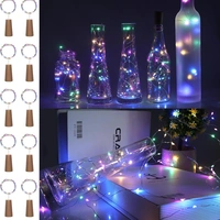 Cork Light Multicolored  (Pack Of 2) Without Bottle 
