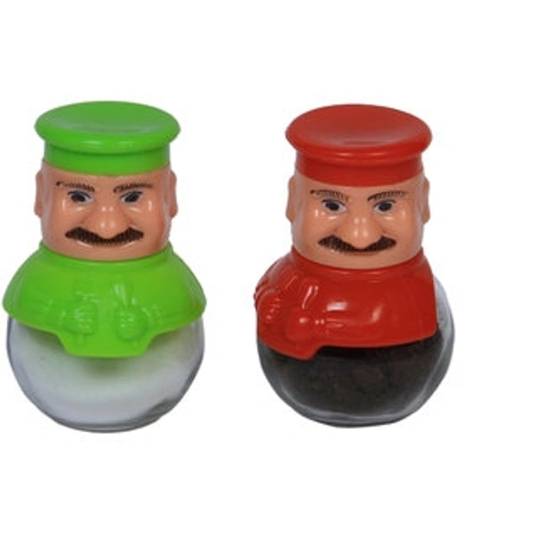 Chacha Bhatija Salt N Pepper Sprinkler (Glass)