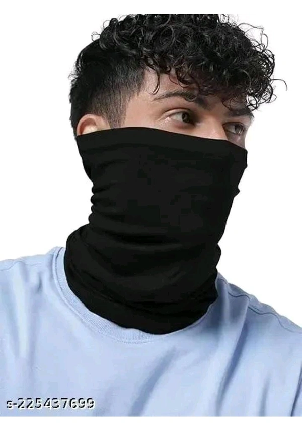 5 In 1 Mask Neck Band (Bandana) Black