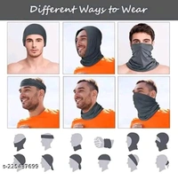 5 In 1 Mask Neck Band (Bandana) Black
