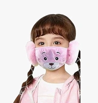 Kids Colourful Mask N Earmuff
