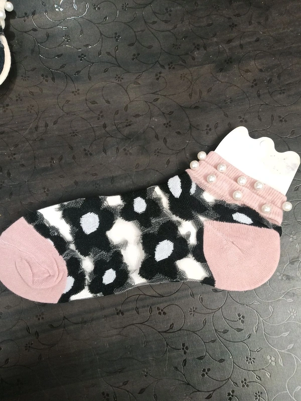 Pearl Ankle Socks (Pack Of 2 Pairs )