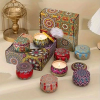 Scented Premium Tin Candle 