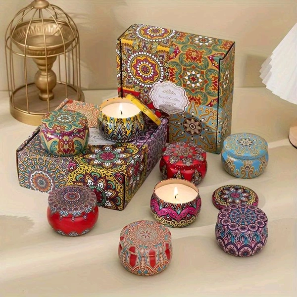 Scented Premium Tin Candle 