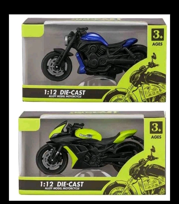 1:12 Die Cast Metal Motor Cycle 