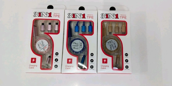 3 In 1 Data Cable 