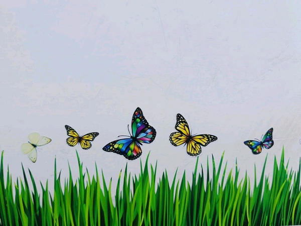Grass Decorative Sticker 