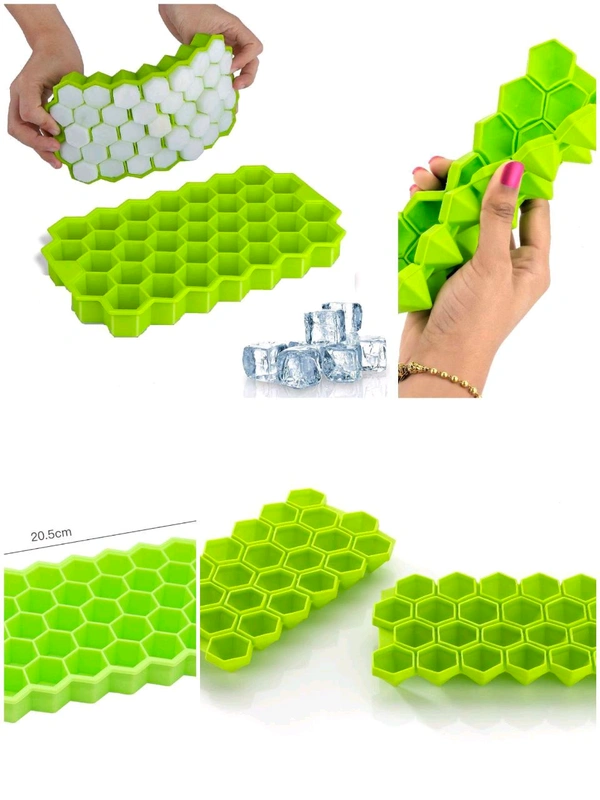 Honey Comb Silicon Ice Tray 