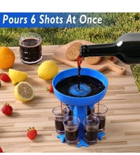 Wine Shots Dispenser With Glass Glasses