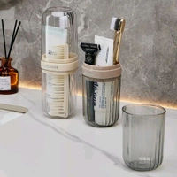 Transparent Toothbrush Holder 