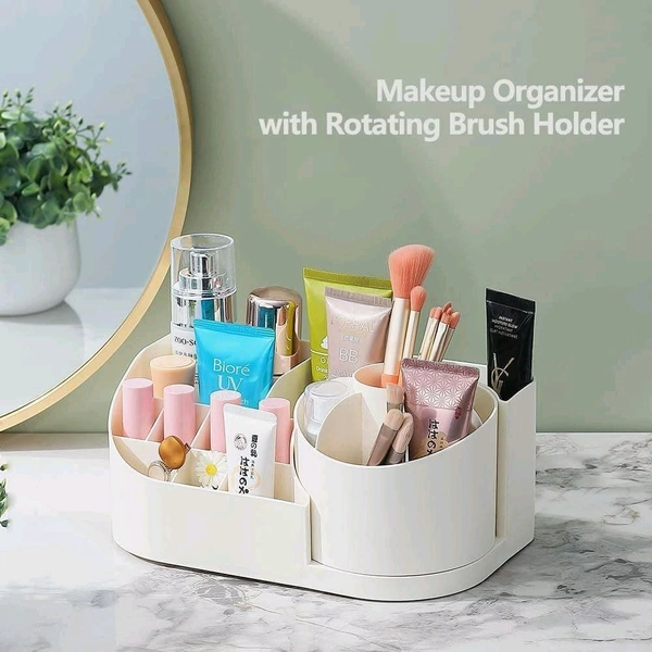 Cosmetic Organiser With Rotating Stand 
