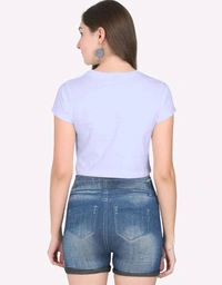 ROSEVERA Rosevera plain Crop Top - XS, Lavender