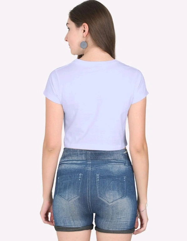 ROSEVERA Rosevera plain Crop Top - XS, Lavender