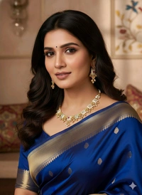Fancy High Gold Necklace Set - Gold