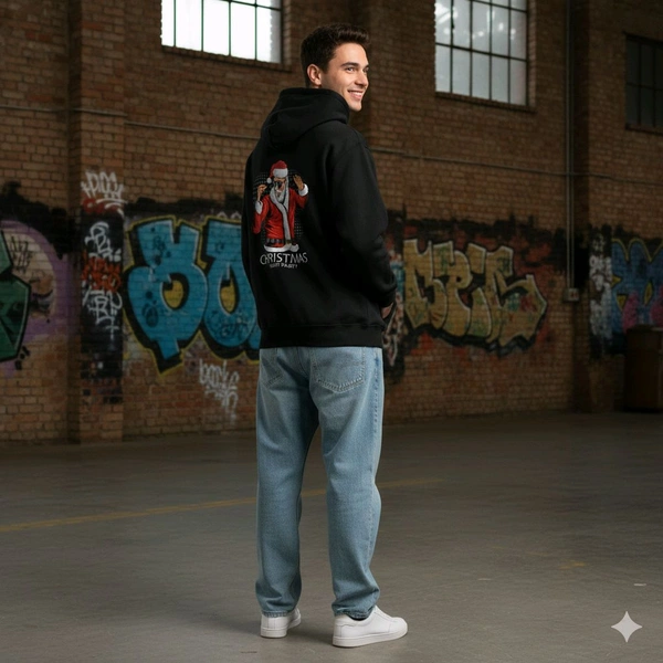 ROSEVERA Hoodie (unisex) - Christmas special design - XS, Black