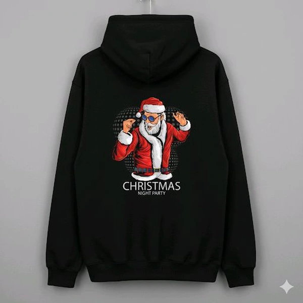 ROSEVERA Hoodie (unisex) - Christmas special design - L, Black