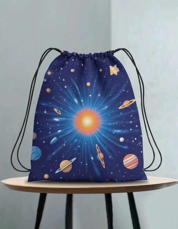 ROSEVERA KIDS Drawstring Bag - std, blue (space)
