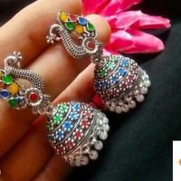 Ereing  - Catalog Name:*Arya Attractive Alloy Women's Earrings Vol 15*Plating: Oxidised Gold,Oxidised SilverEa