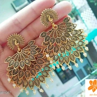 Ereing  - Catalog Name:*Arya Attractive Alloy Women's Earrings Vol 15*Plating: Oxidised Gold,Oxidised SilverEa